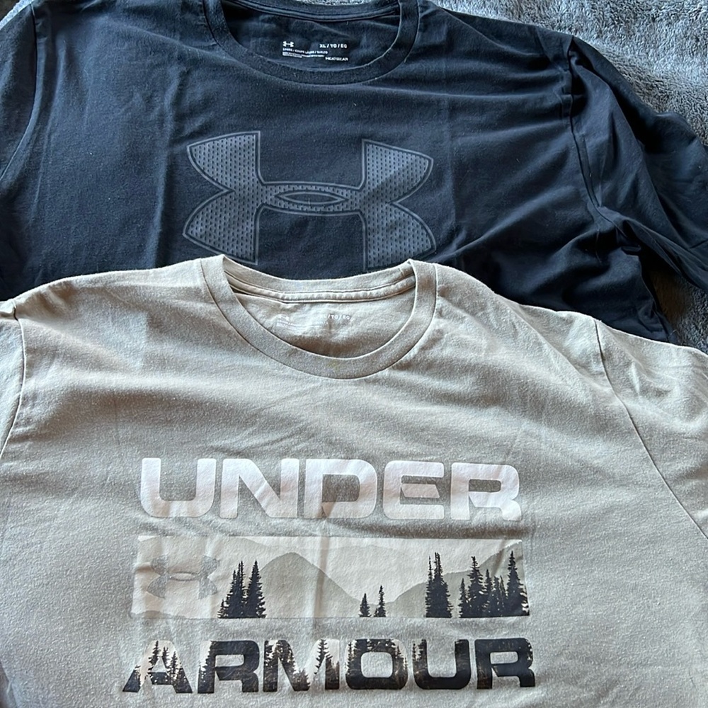 Under Armour Two Pack Men’s XL Tshirts